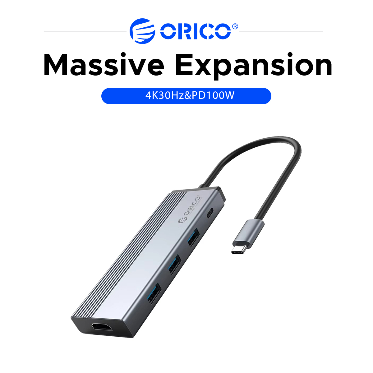 Home Office For Mac - Многопортовый адаптер ORICO 5 в 1