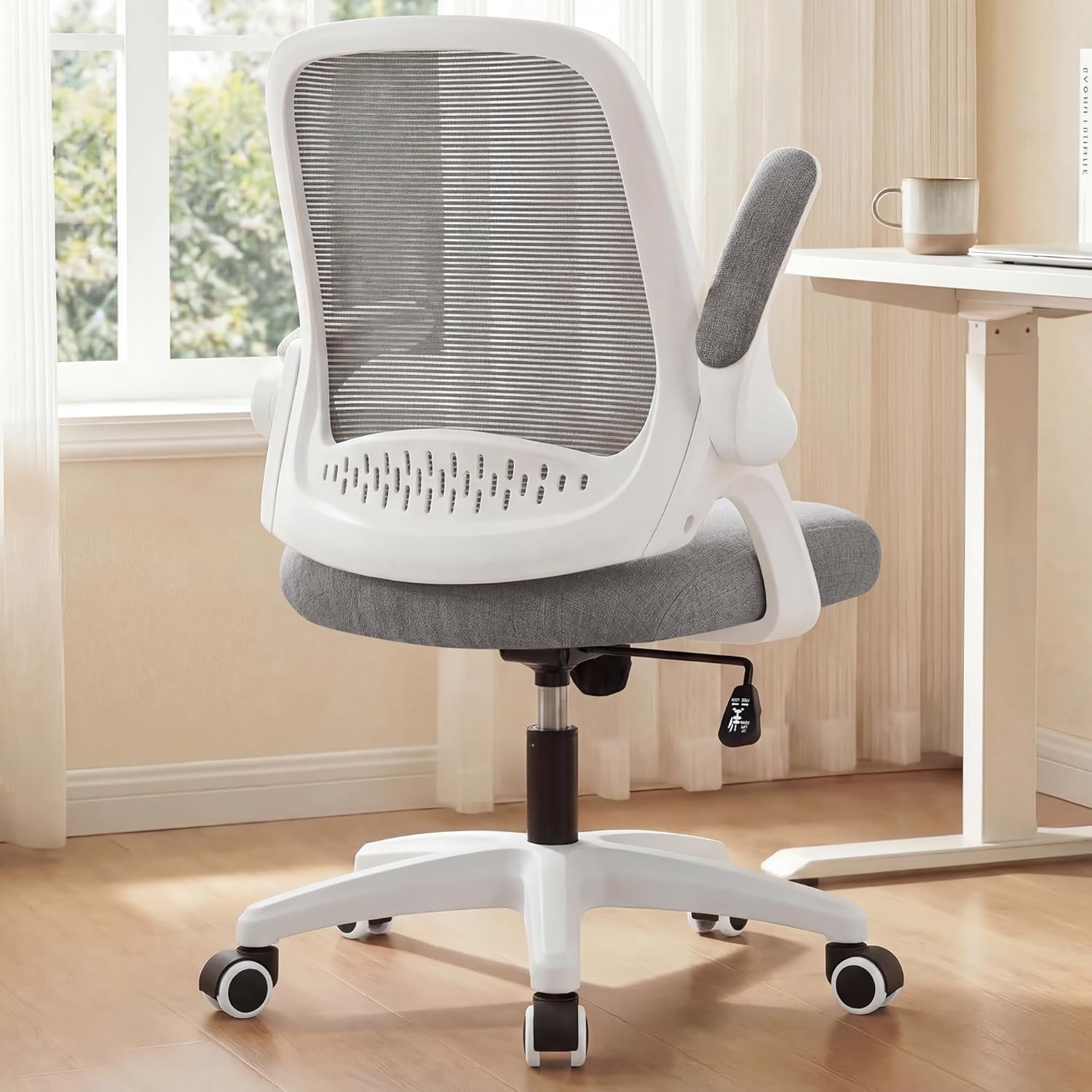 Home Office Desks - Эргономичное офисное кресло с сетчатой спинкой,