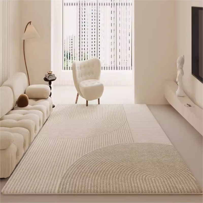 Home Office Rug - VIKAMA легкий роскошный фланелевой ковер кремового