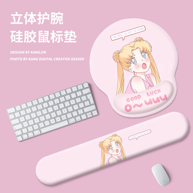 Wrist Rest Pad - Офисный коврик для мыши «Сейлор Мун»,