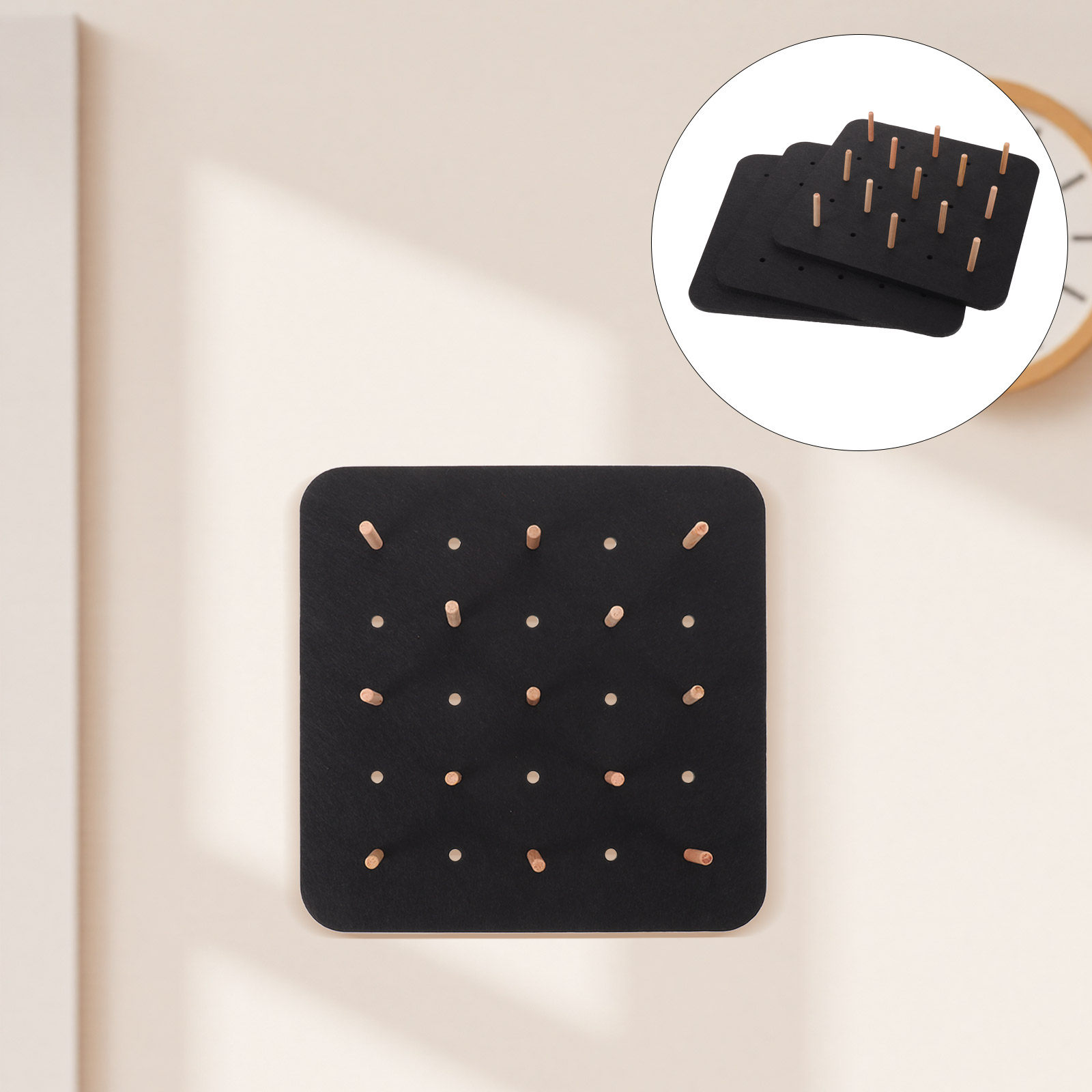 Home Office Organization - 3 шт. черных фетровых досок для
