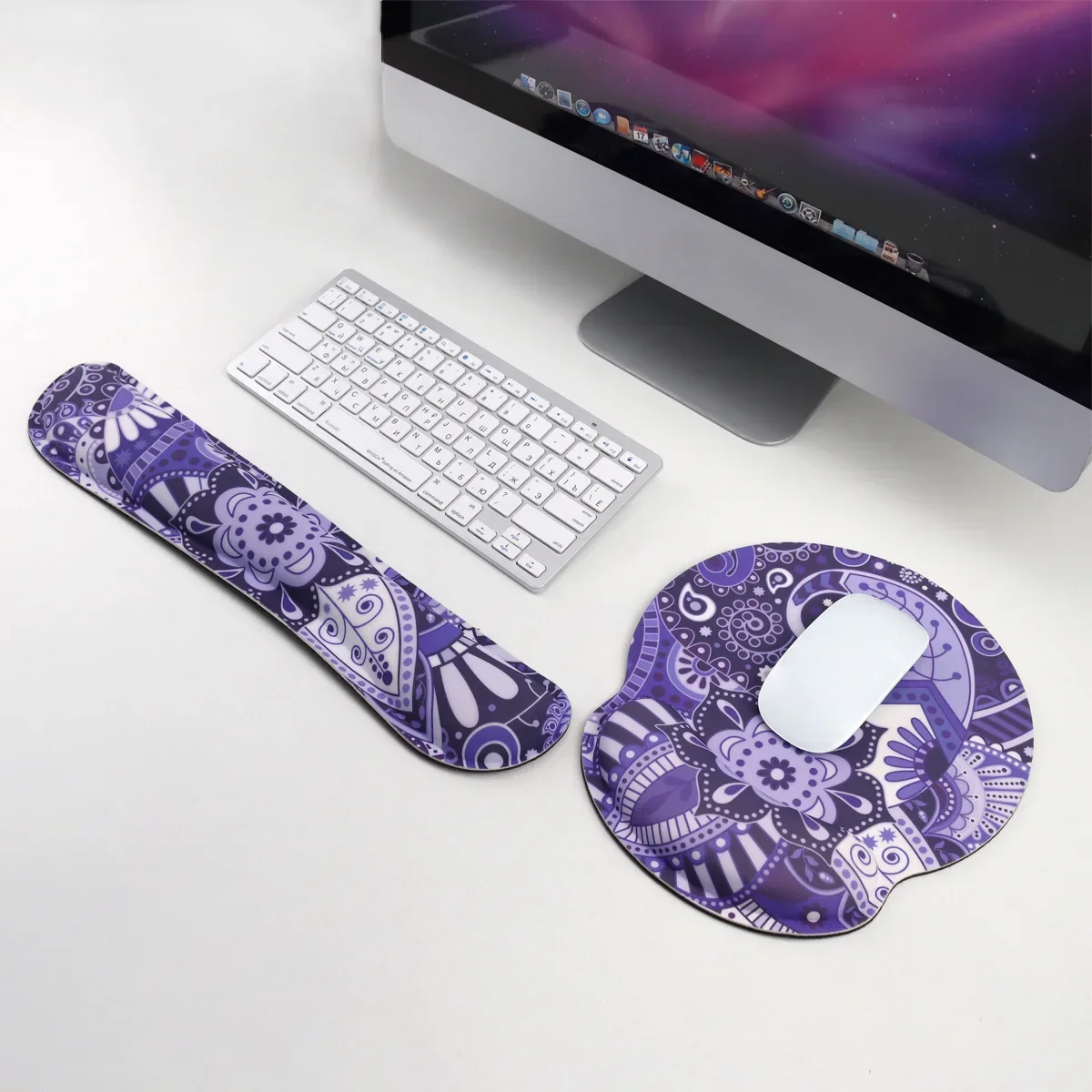 Wrist Rest Pad - Нескользящий коврик для мыши портативный размер