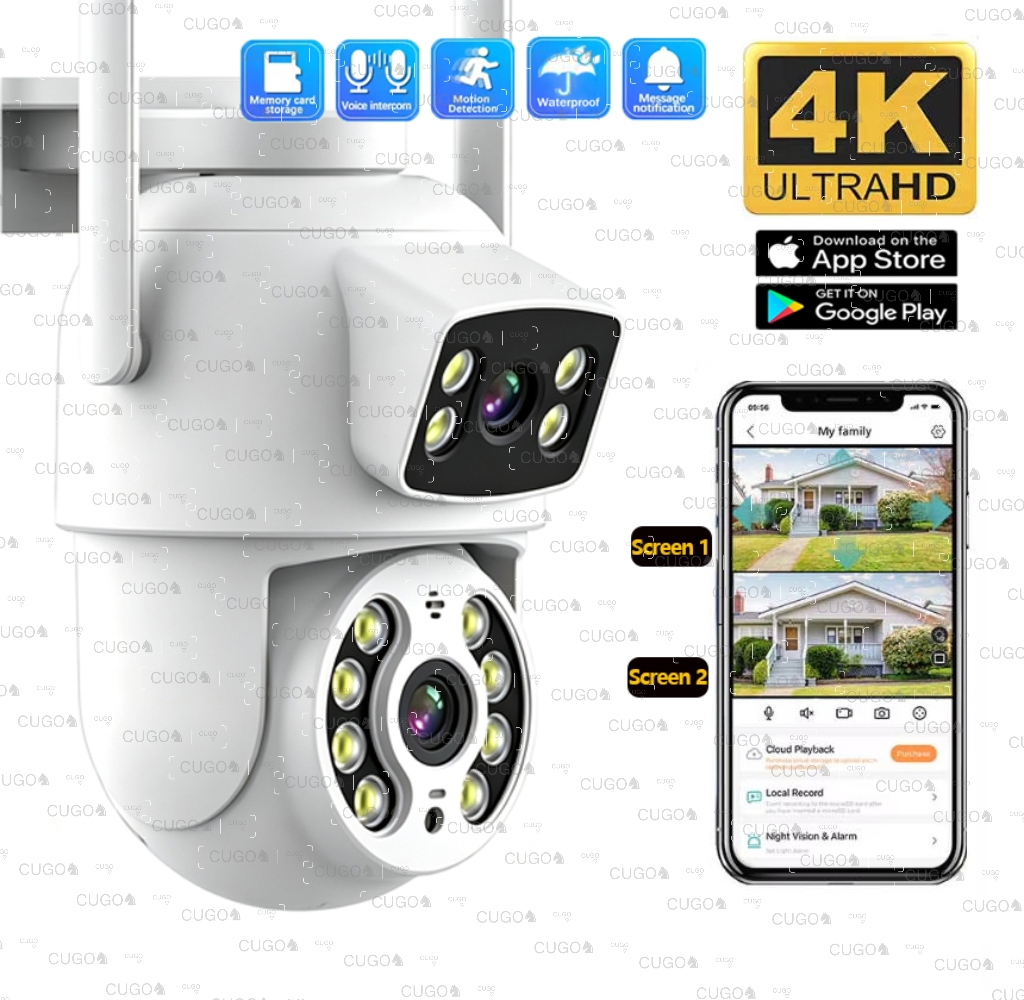 8 МП 4K Wi-Fi камера видеонабл – обзор и цена Home Office Email