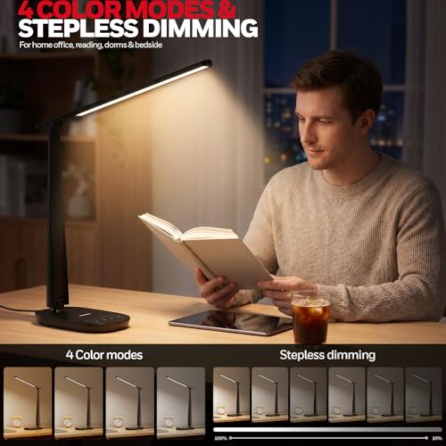 Светодиодная настольная лампа  – обзор и цена Home Office Desks