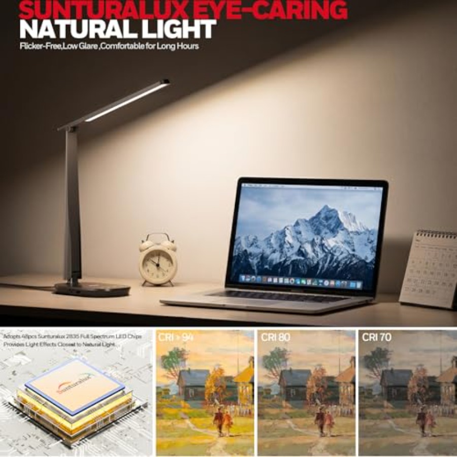 Светодиодная настольная лампа  – обзор и цена Home Office Desks