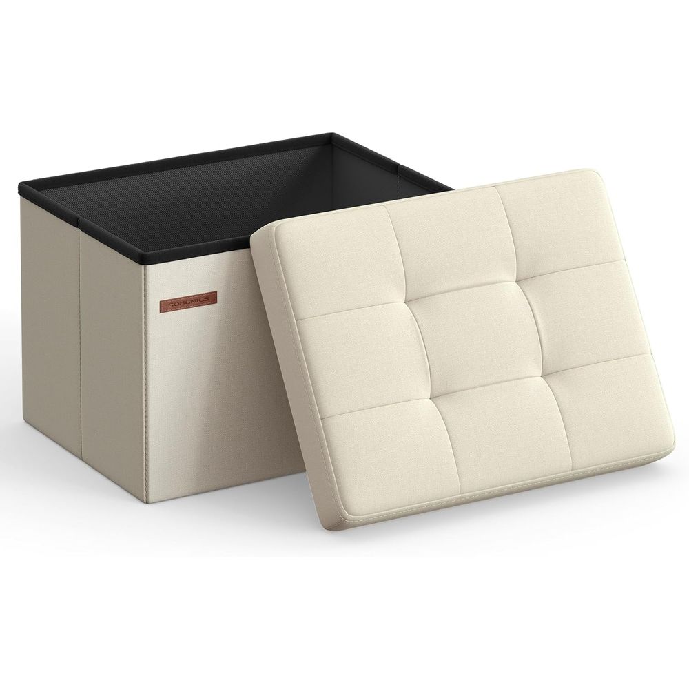 Компактный пуфик для хранения  – обзор и цена Home Office In Living Room