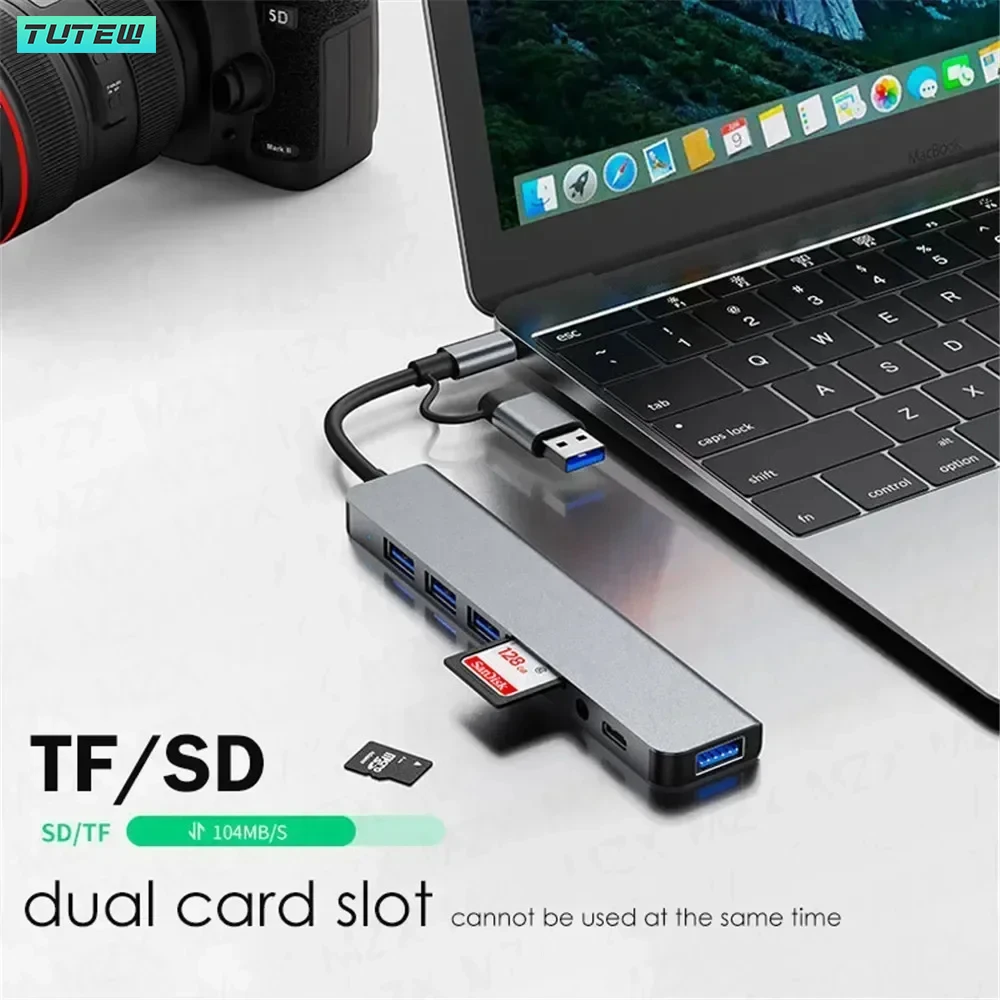 8 в 1 USB-концентратор C USB-р – обзор и цена Home Office For Mac