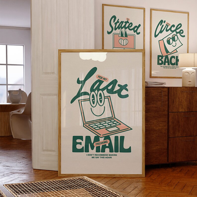 Забавный зеленый офисный худож – обзор и цена Home Office Email