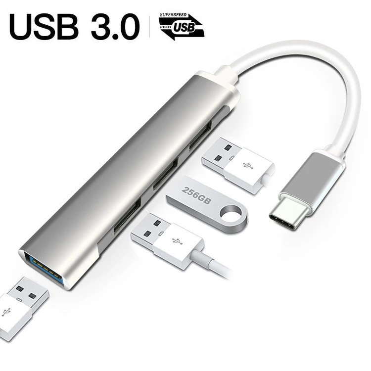 4-в-1 USB C HUB 3.0 Type C 3.0 – обзор и цена Home Office For Mac
