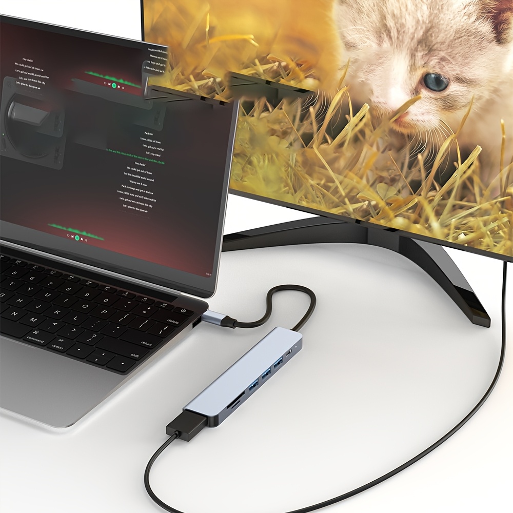 7-в-1 USB-C хаб с поддержкой 4 – обзор и цена Home Office For Mac