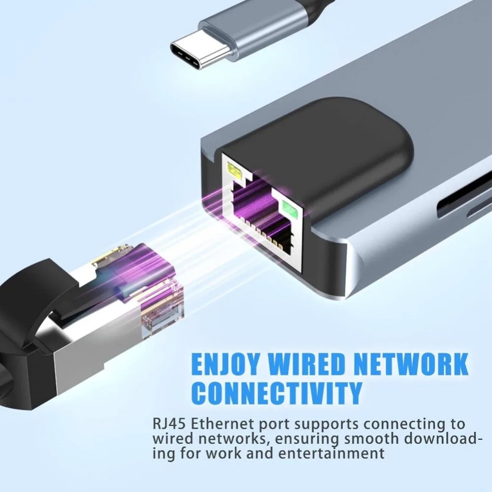 USB-C хаб 8/7 в 1 с 4K HDMI ад – обзор и цена Home Office For Mac
