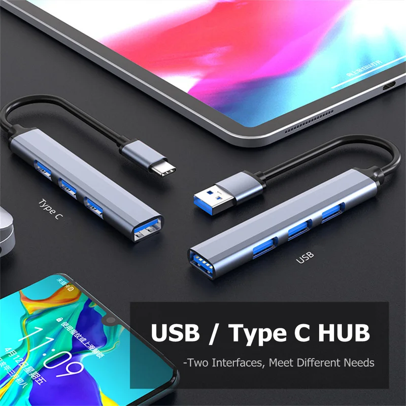 4-портовый концентратор USB-C  – обзор и цена Home Office For Mac