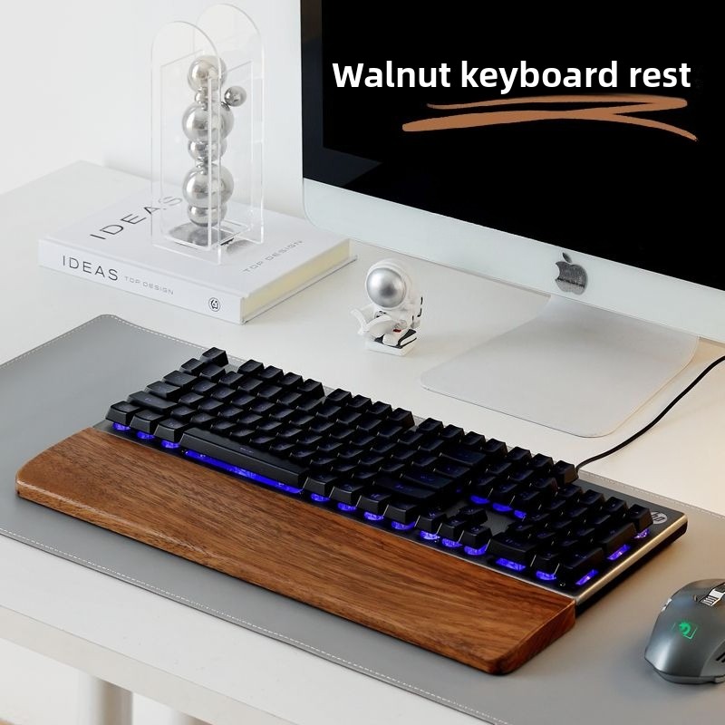 Клавиатура из цельного дерева, – обзор и цена Wrist Rest Pad