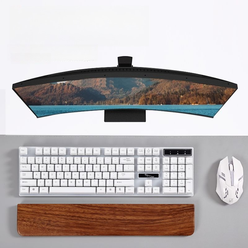 Клавиатура из цельного дерева, – обзор и цена Wrist Rest Pad