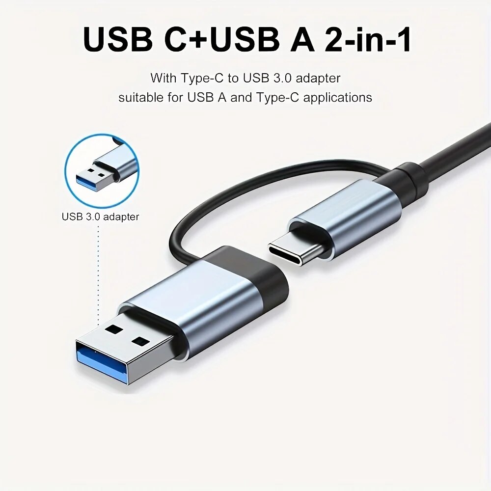 USB-хаб 2-в-1 с 7 портами USB  – обзор и цена Home Office For Mac